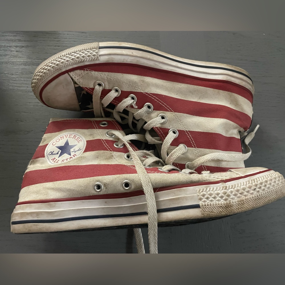American flag converse